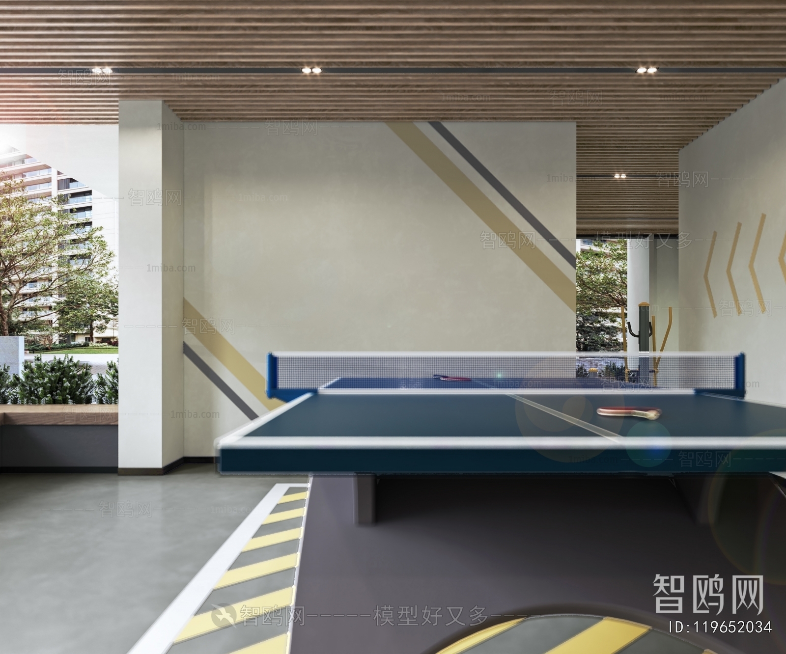 Modern Staff Recreation Room