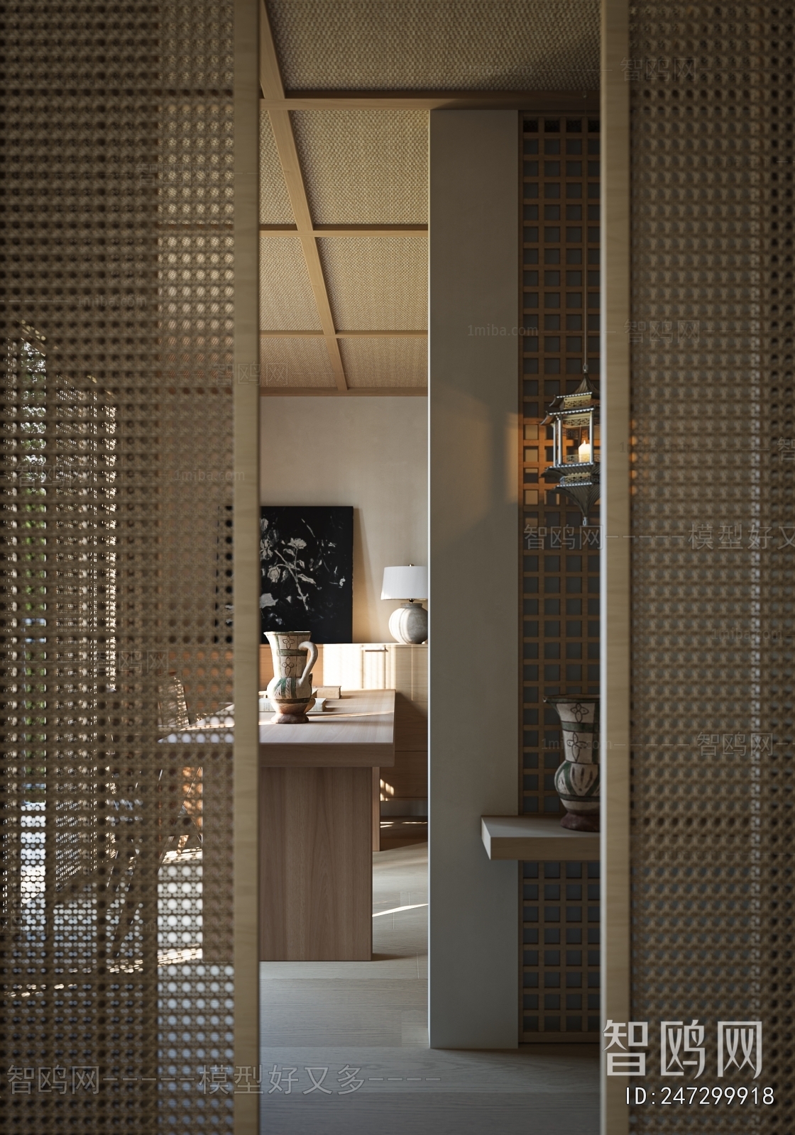 New Chinese Style Hallway