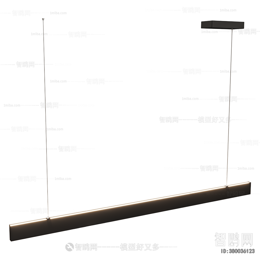 Modern Long Chandelier