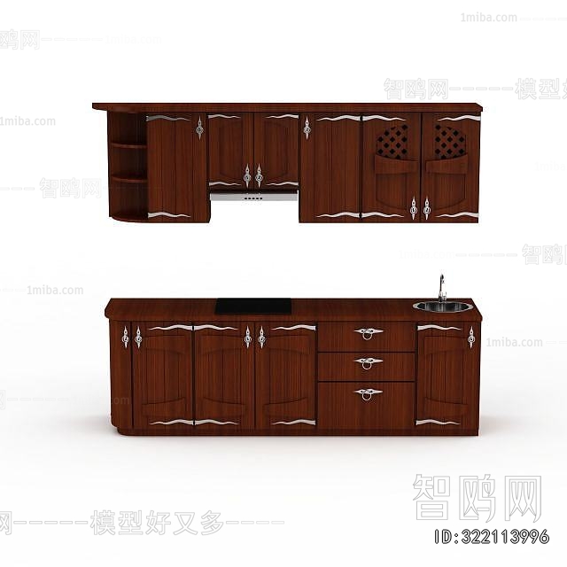 European Style Kitchen Cabinet