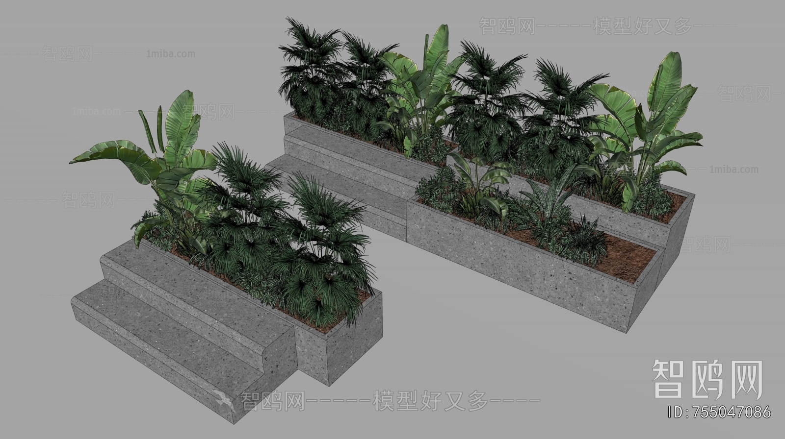 Modern Flower Bed, Flower Bowl, Flower Box