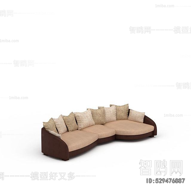 Modern Curved Sofa