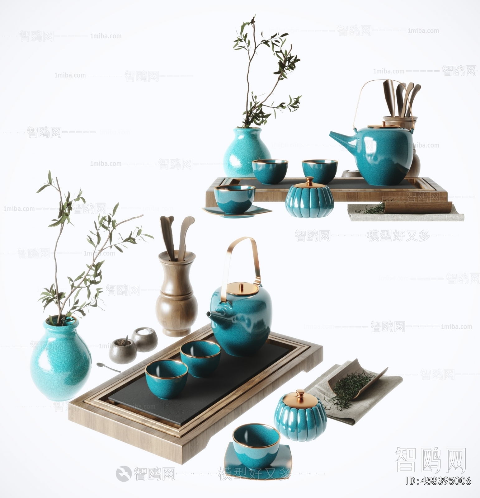 New Chinese Style Tea Set