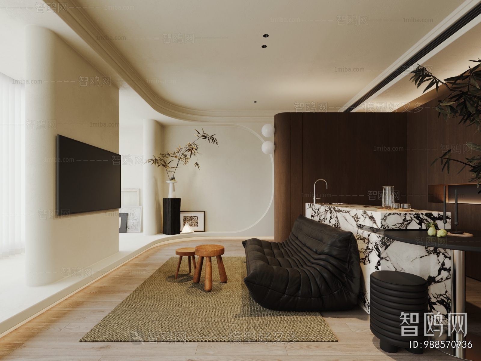 Modern A Living Room