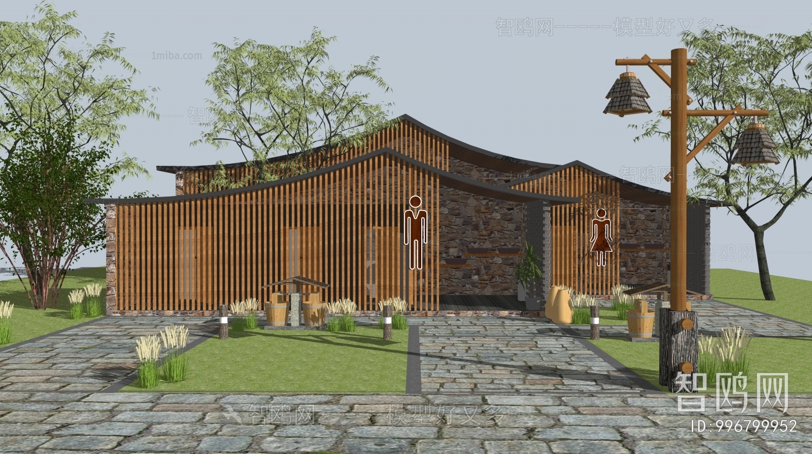 New Chinese Style Public Building