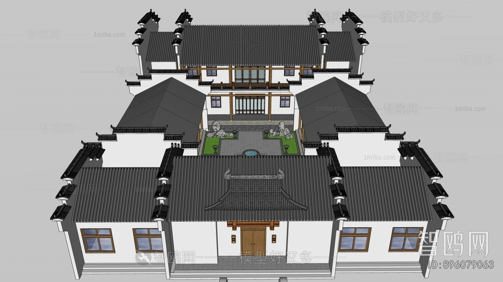 New Chinese Style Residential Building