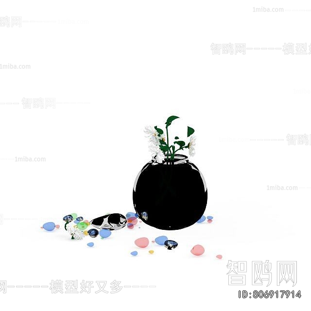 New Chinese Style Flower Arrangement