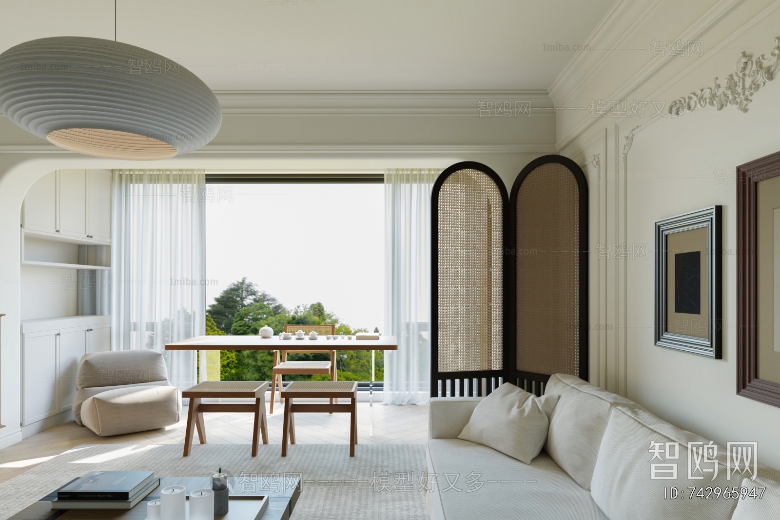 French Style A Living Room