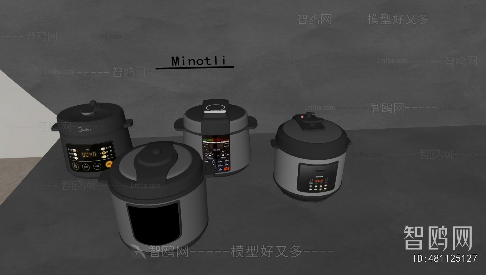 Modern Electric Kitchen Appliances