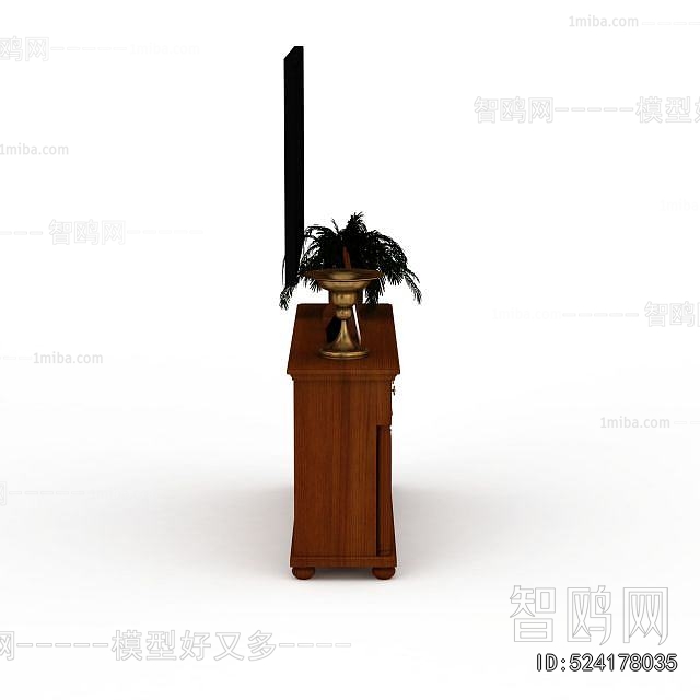 European Style Side Cabinet