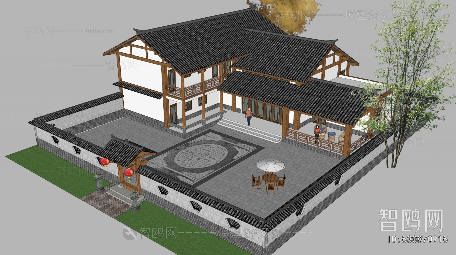 New Chinese Style Residential Building