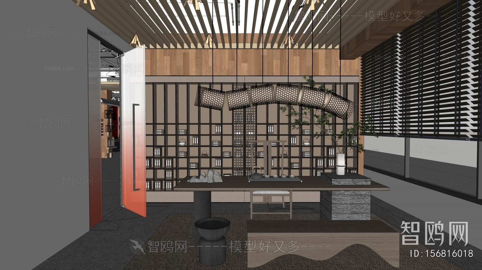 New Chinese Style Tea House