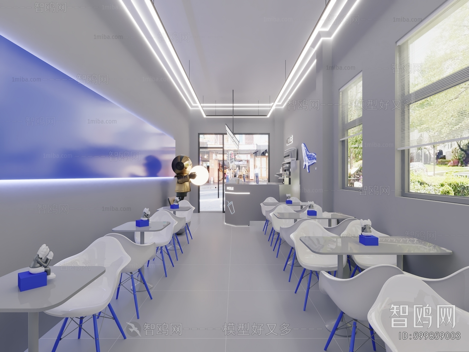 Modern Milk Tea Shop