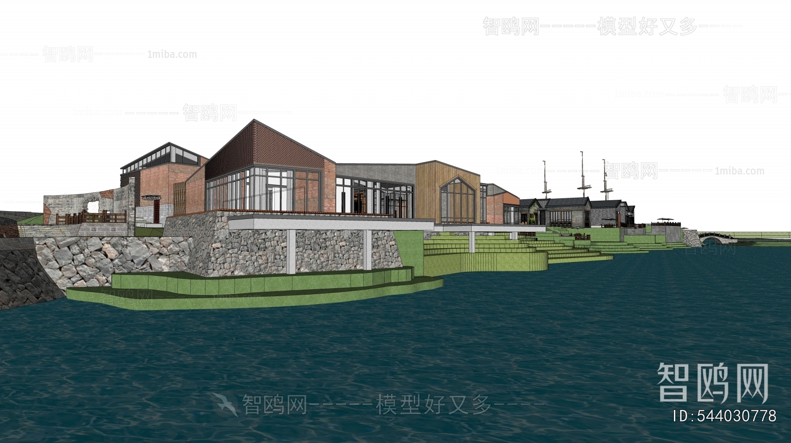 Modern Appearance Of Commercial Building