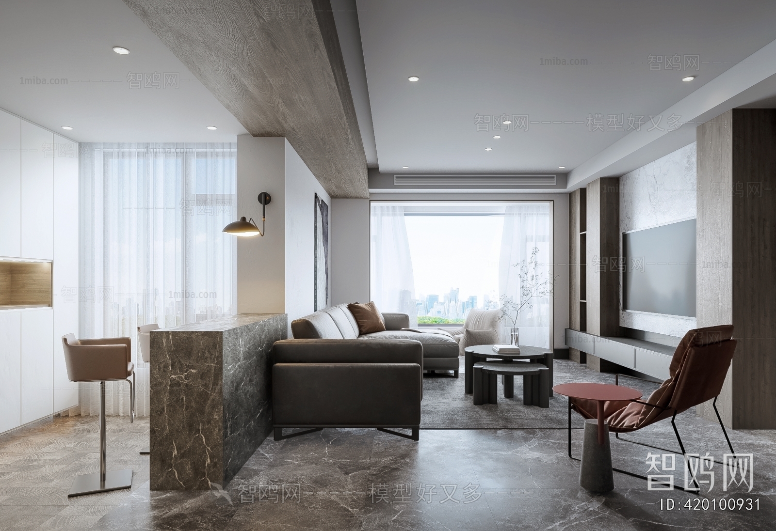 Modern A Living Room