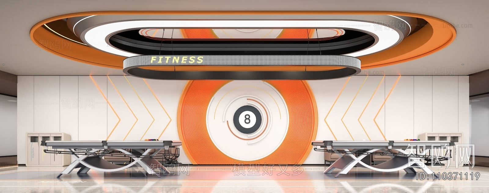 Modern Billiard Room