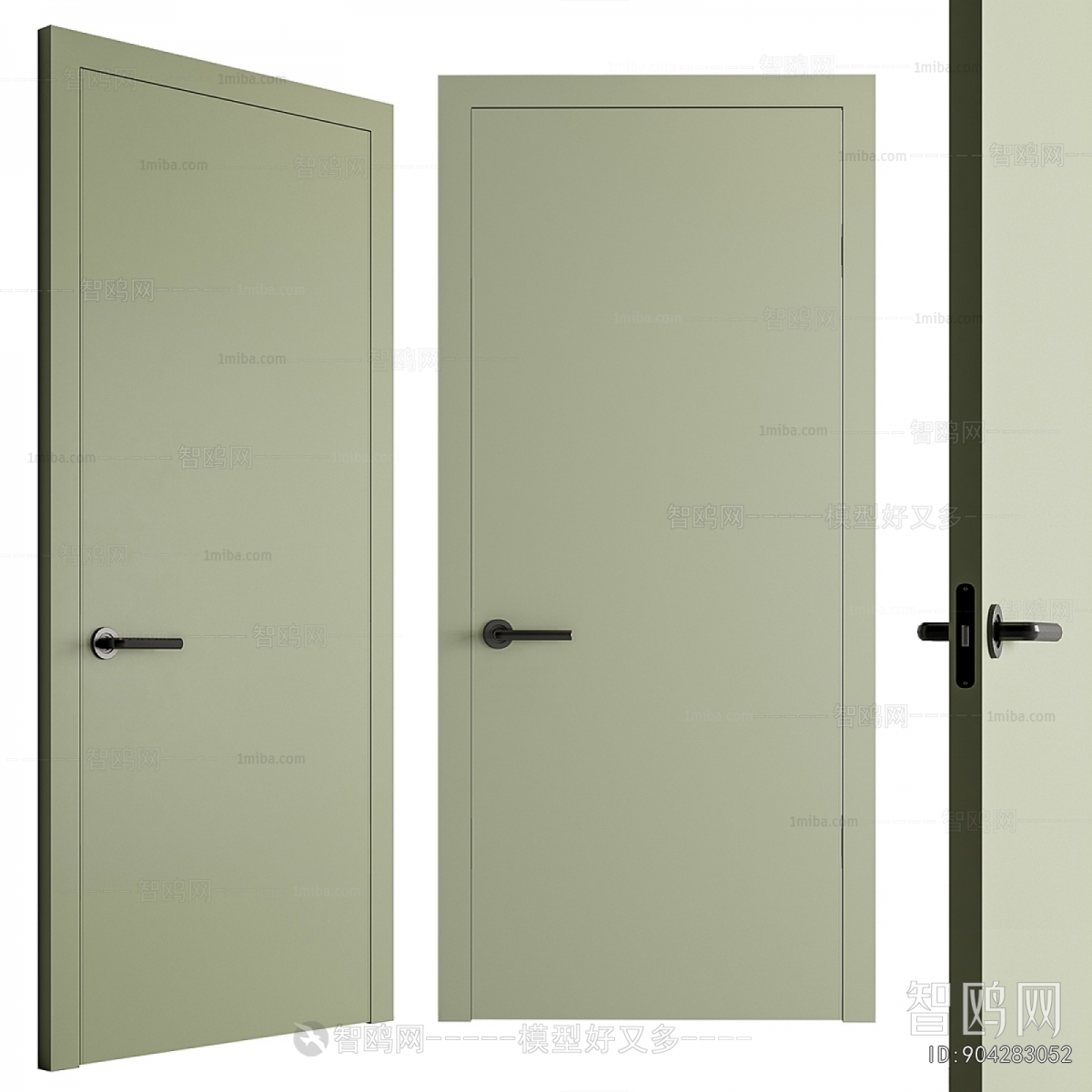 Modern Single Door