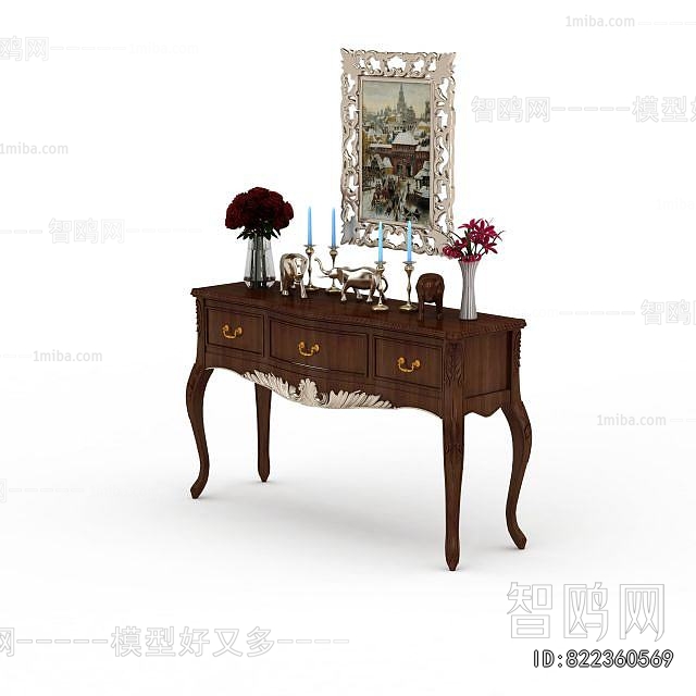 European Style Entrance Cabinet