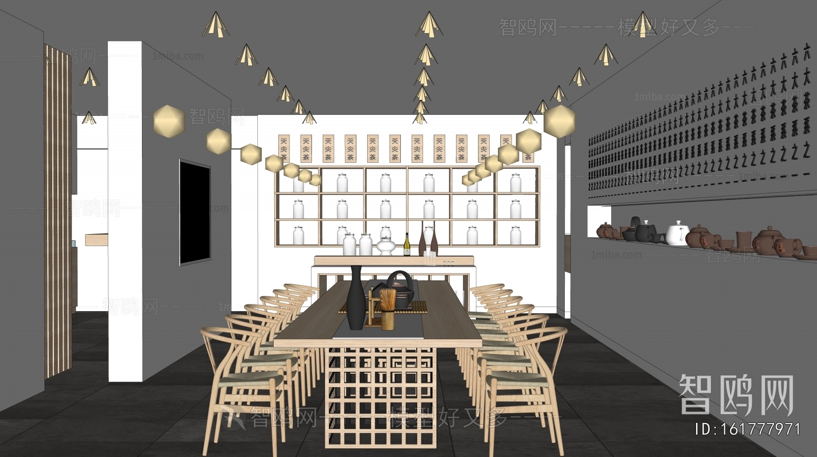 New Chinese Style Exhibition Hall