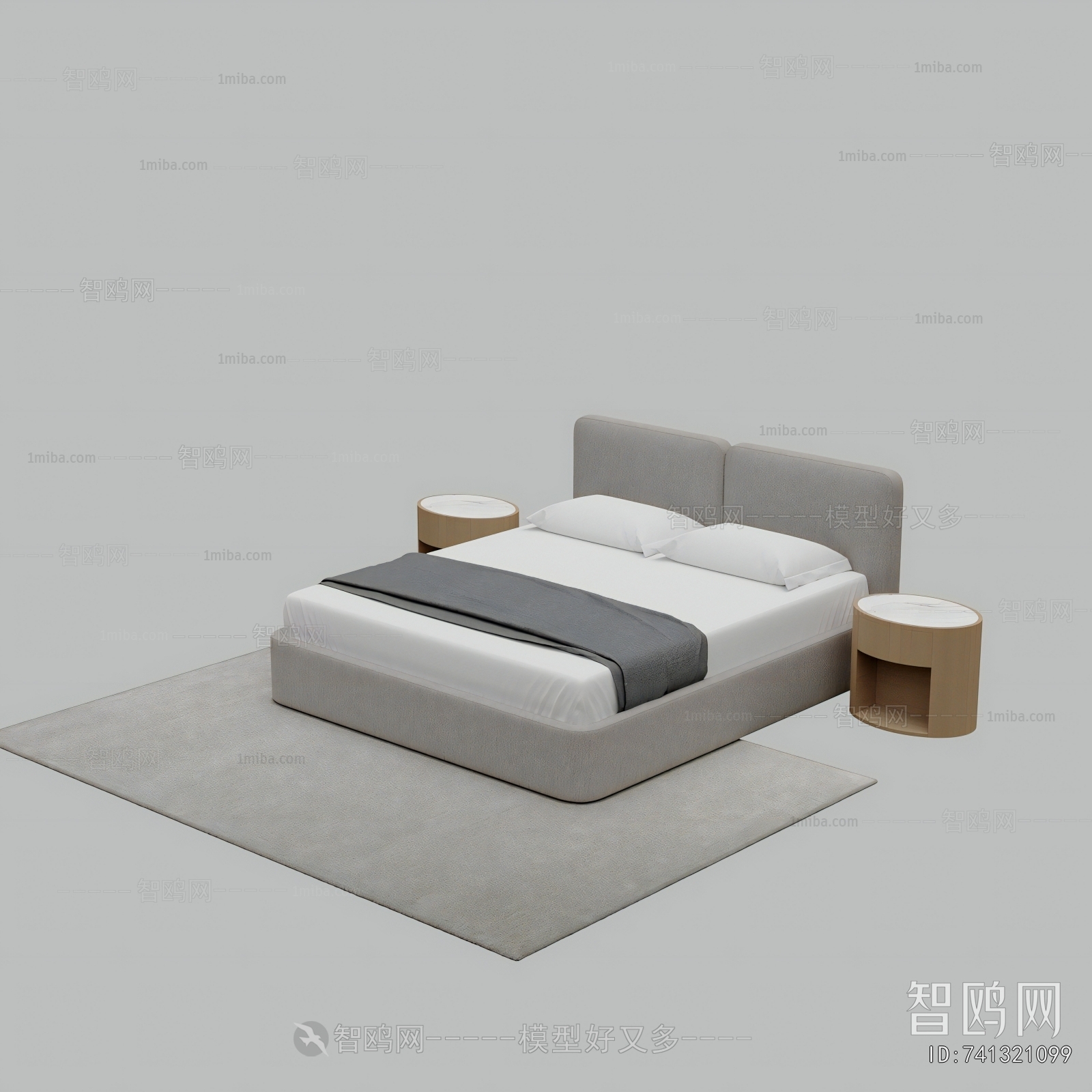 Modern Double Bed