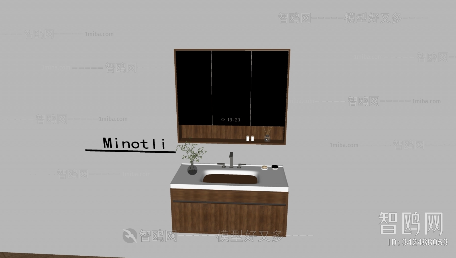 Modern Bathroom Cabinet