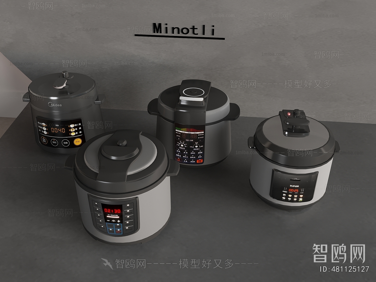 Modern Electric Kitchen Appliances