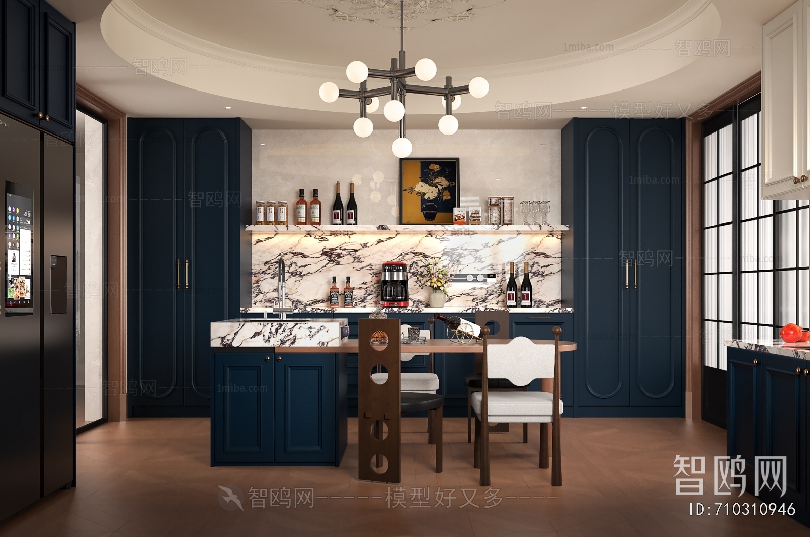 French Style The Kitchen