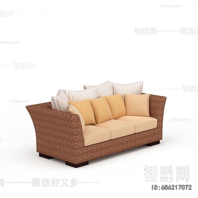 Modern Three-seat Sofa