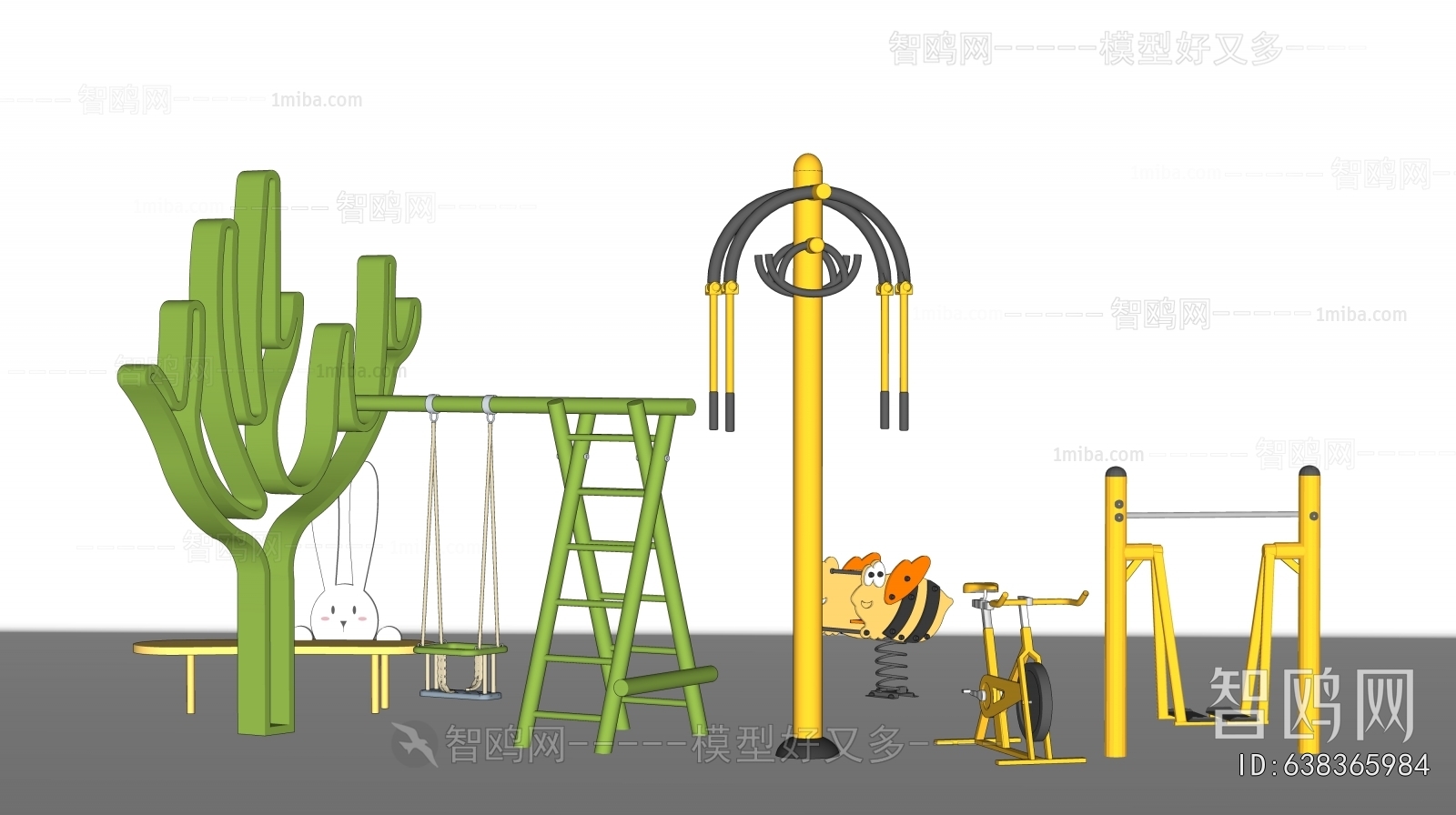 Modern Fitness Equipment