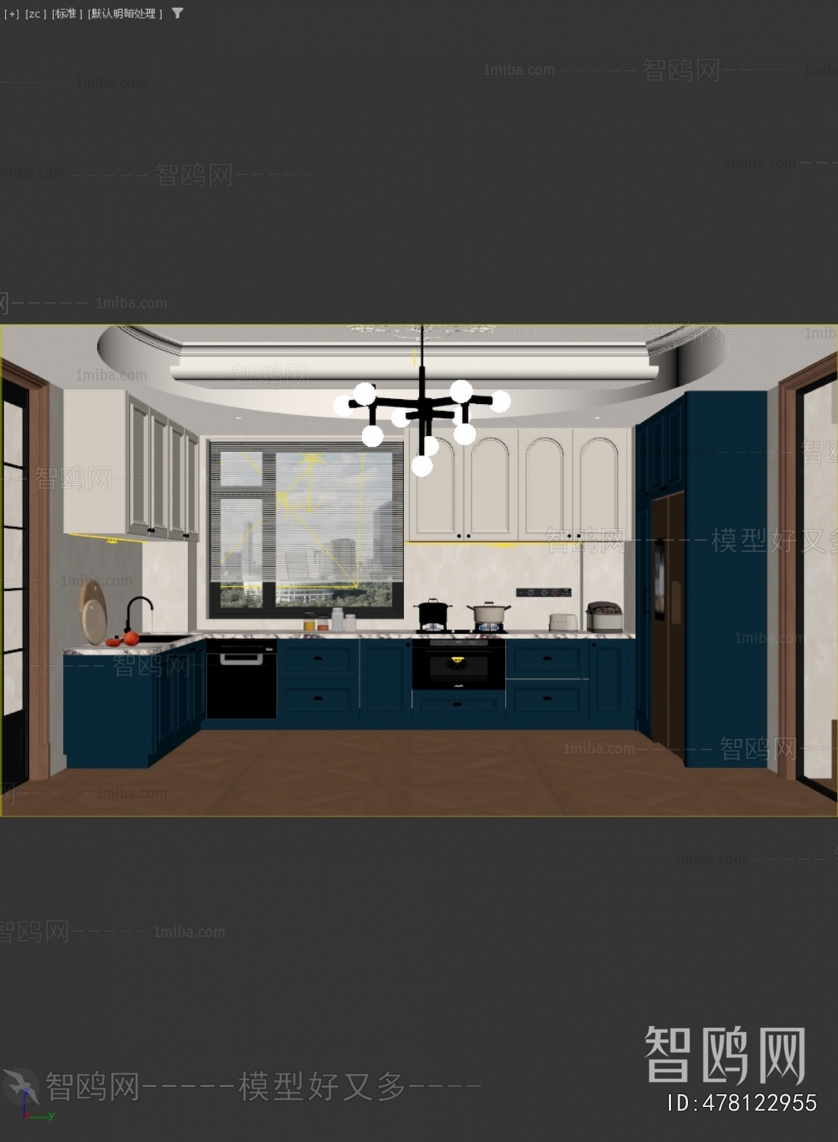 French Style Kitchen Cabinet