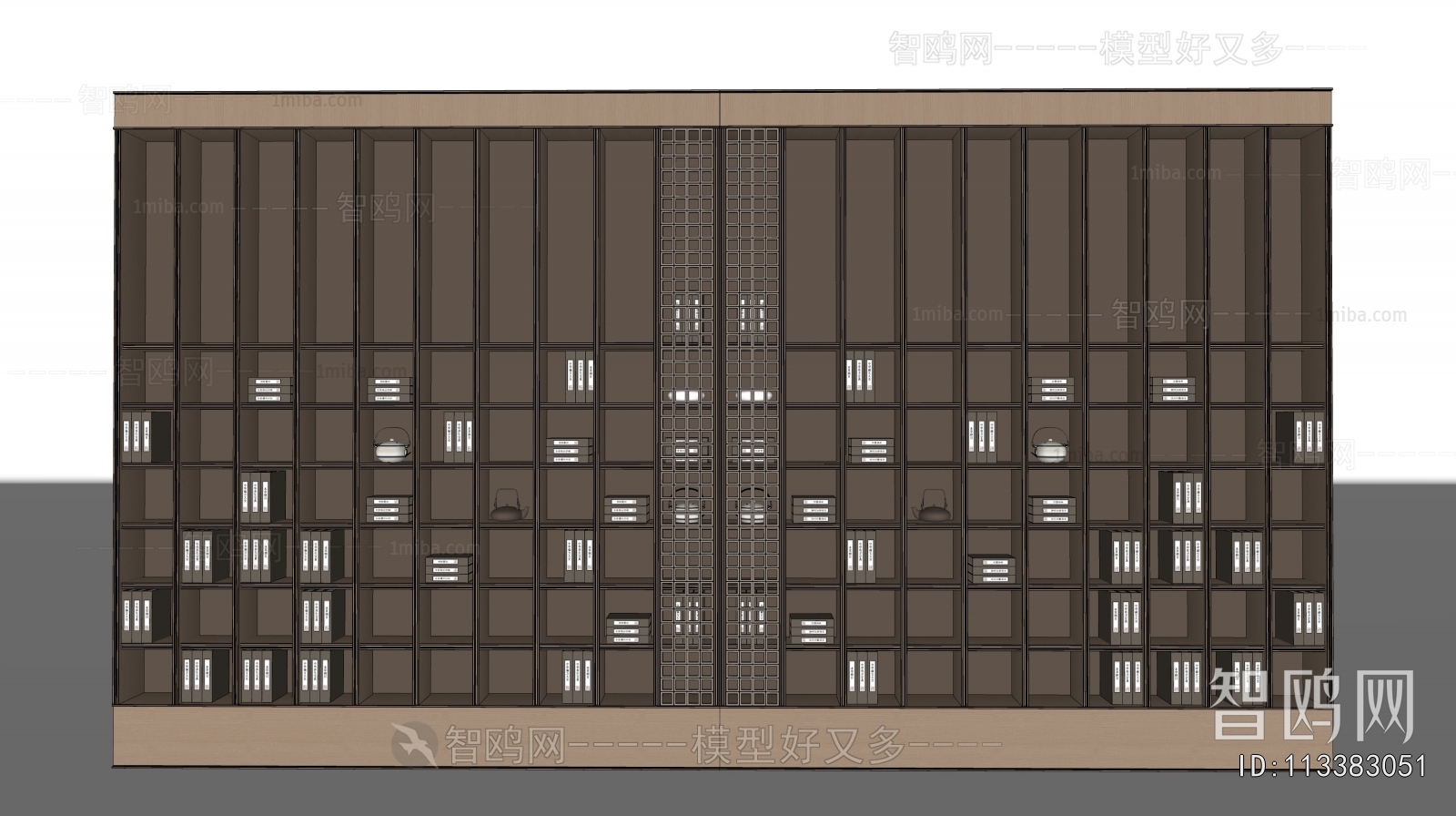 New Chinese Style Decorative Cabinet