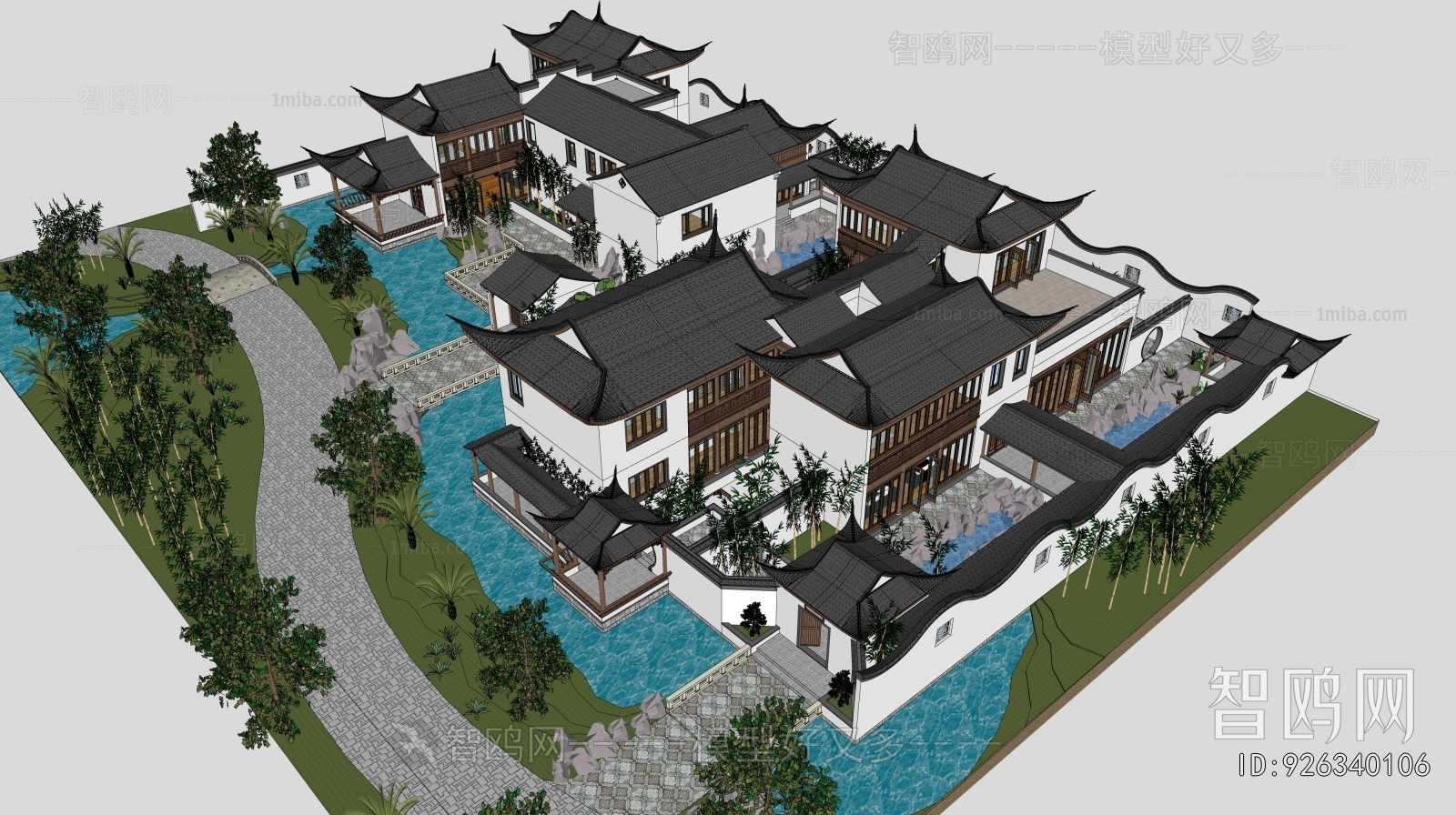 Chinese Style Residential Building