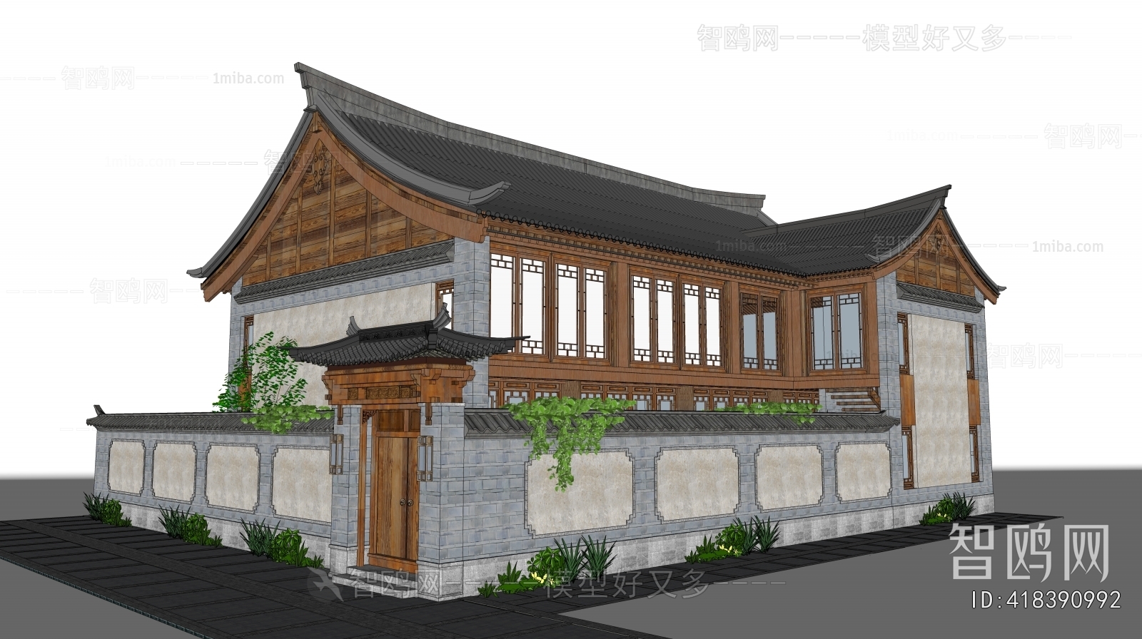 New Chinese Style Residential Building