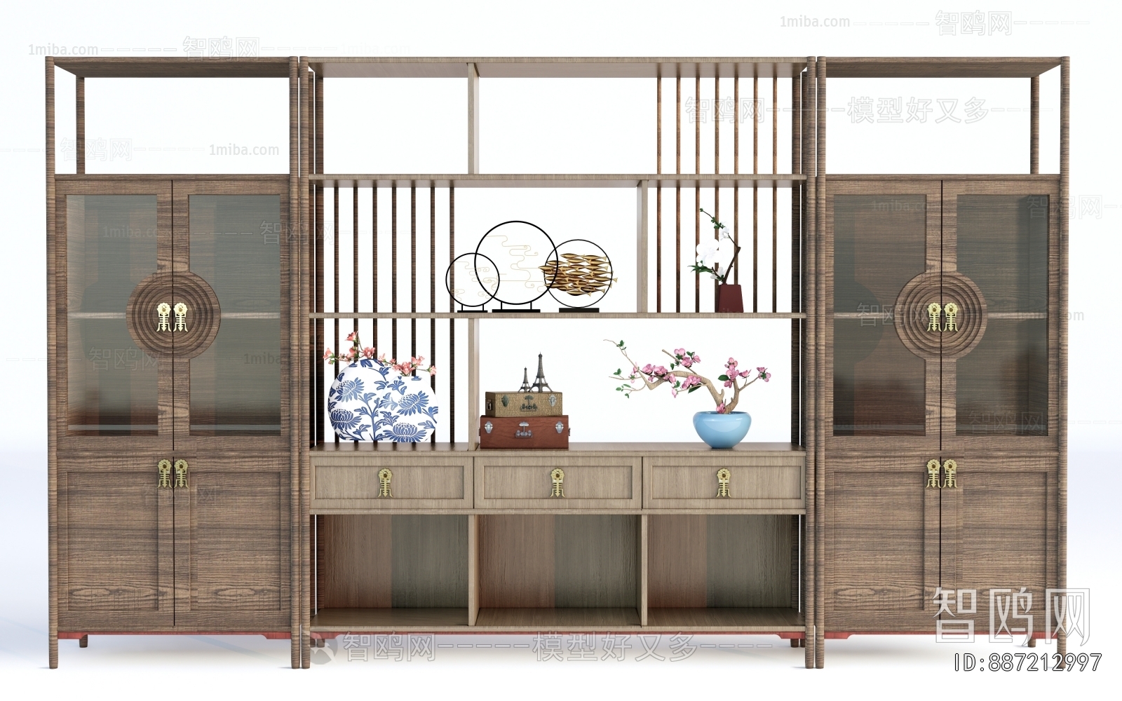 New Chinese Style Antique Rack