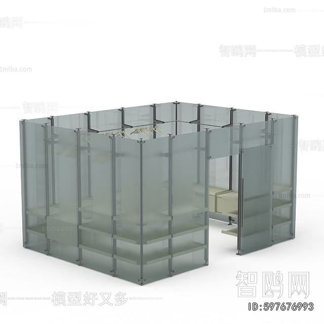 Modern Clothes Storage Area