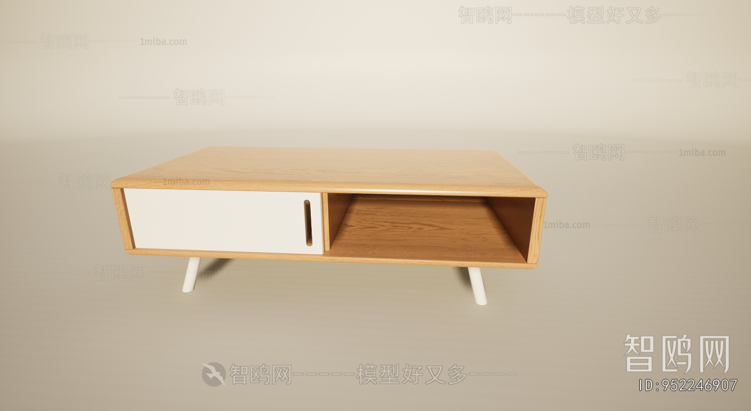 Nordic Style TV Cabinet
