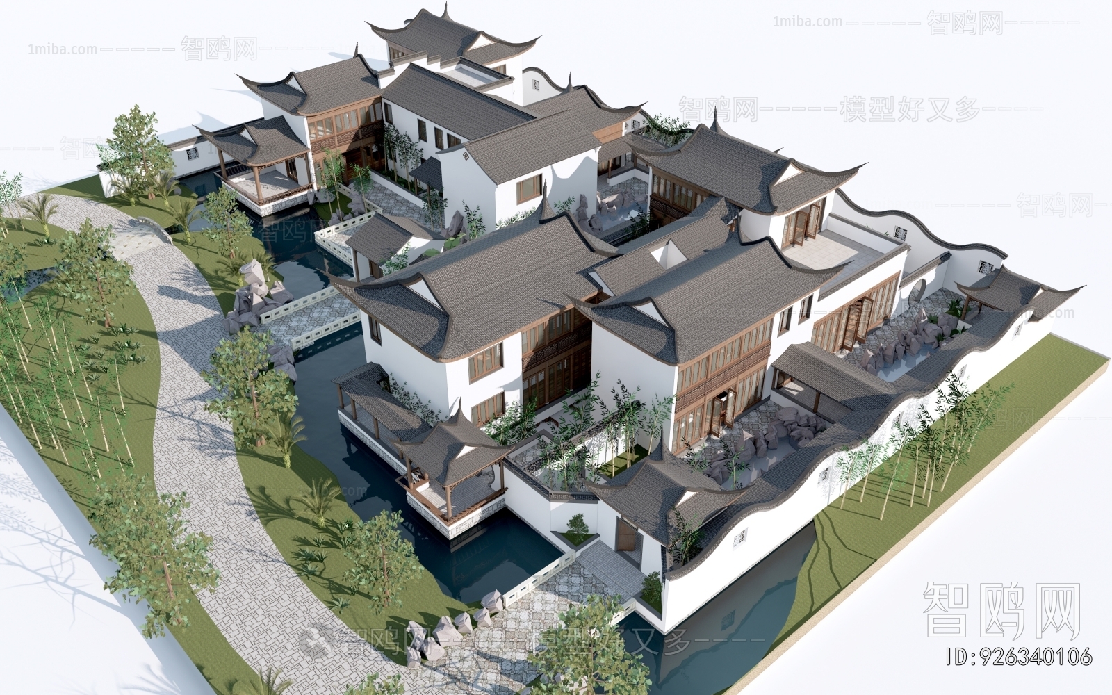 Chinese Style Residential Building