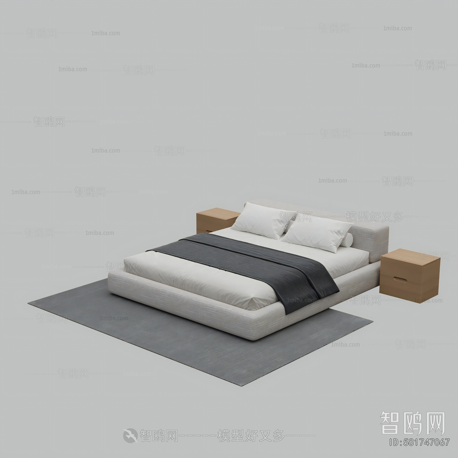Modern Double Bed