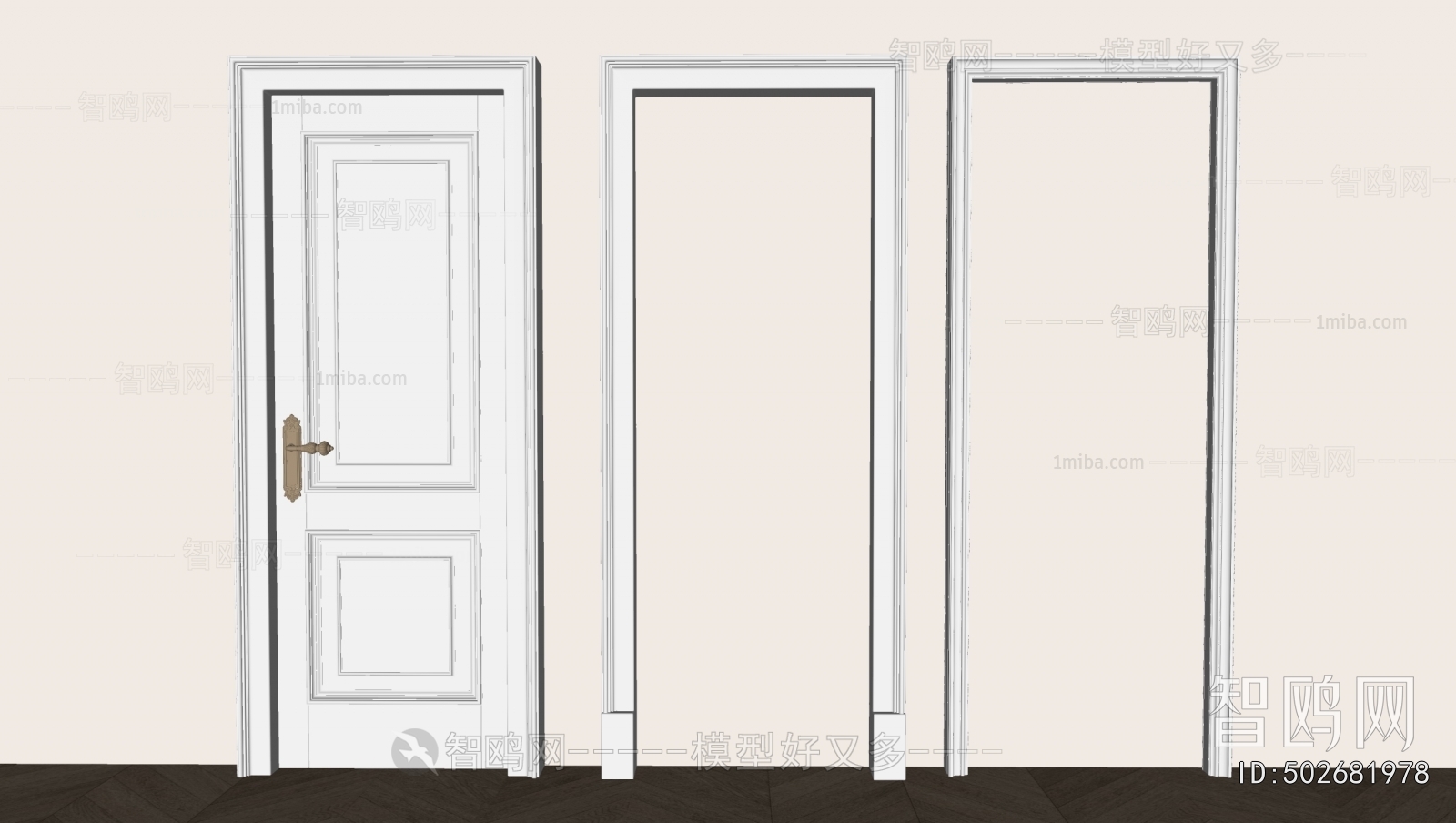 French Style Single Door