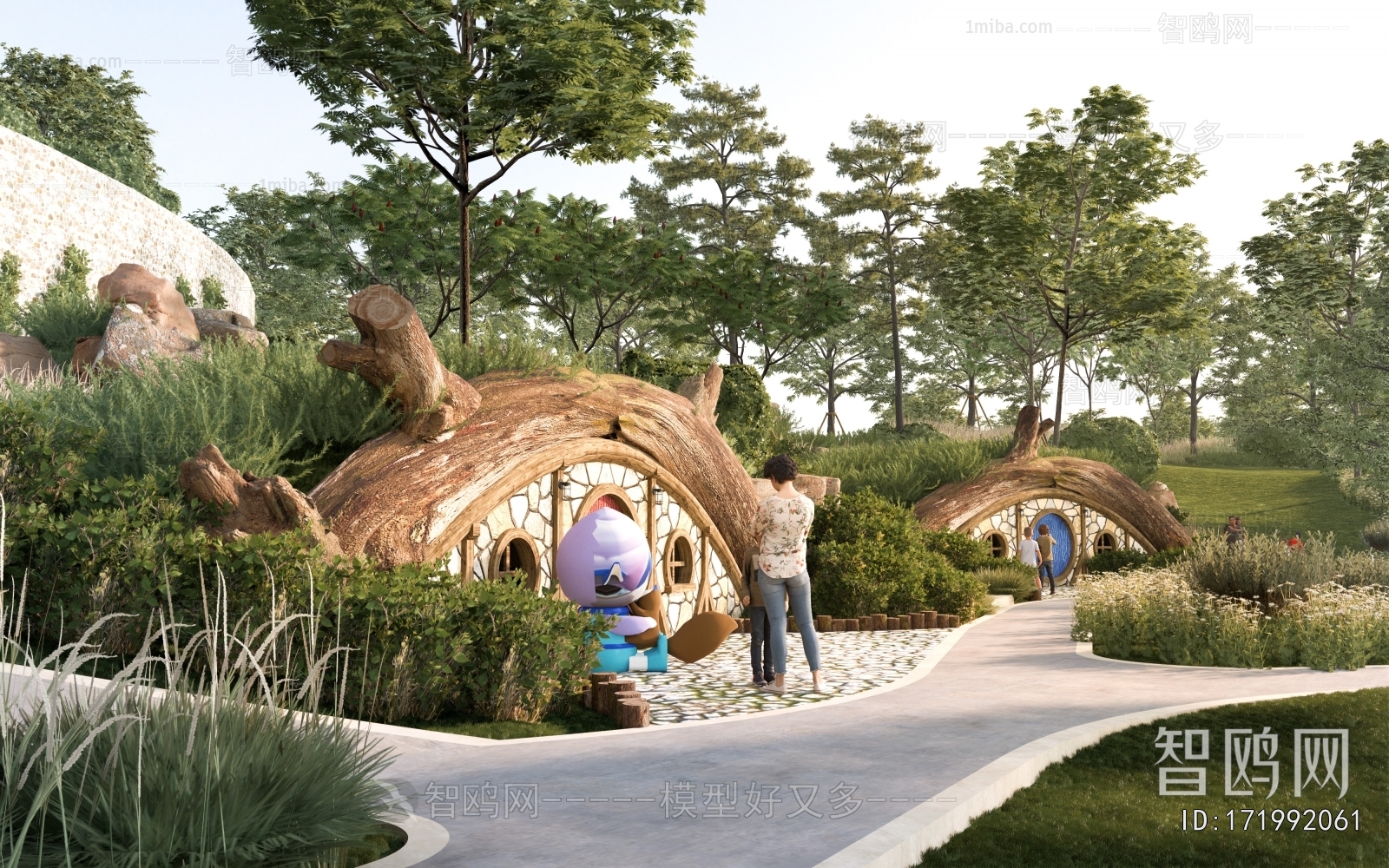 Modern Cartoon House