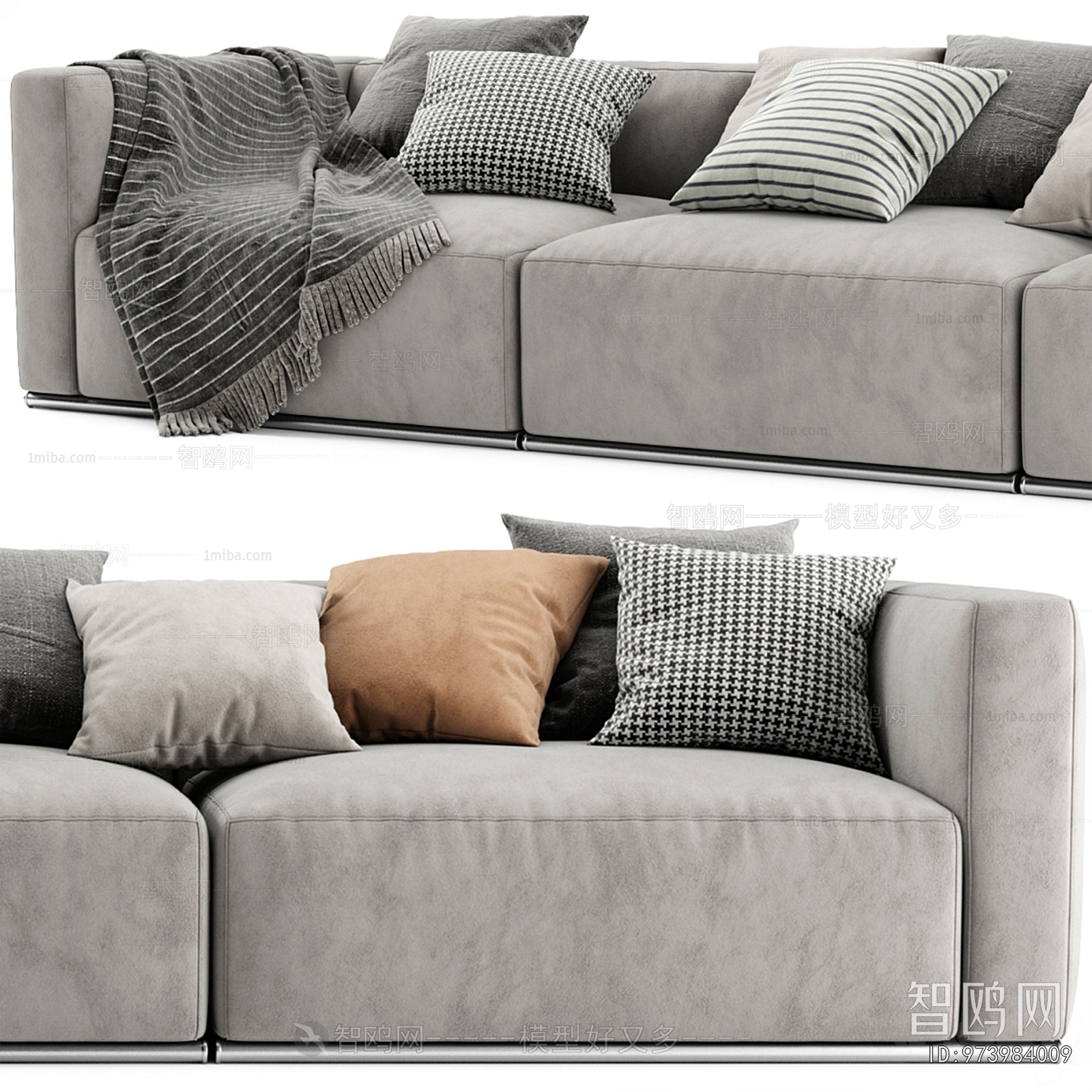 Modern Three-seat Sofa