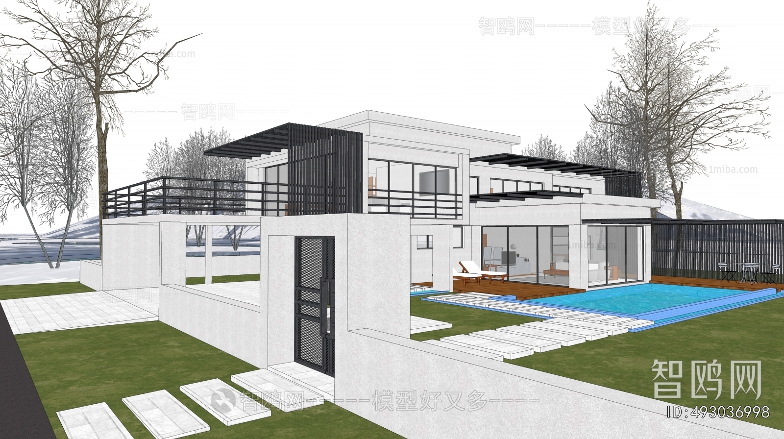 Modern Appearance Of Commercial Building