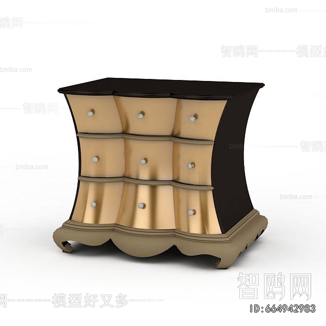 European Style Side Cabinet