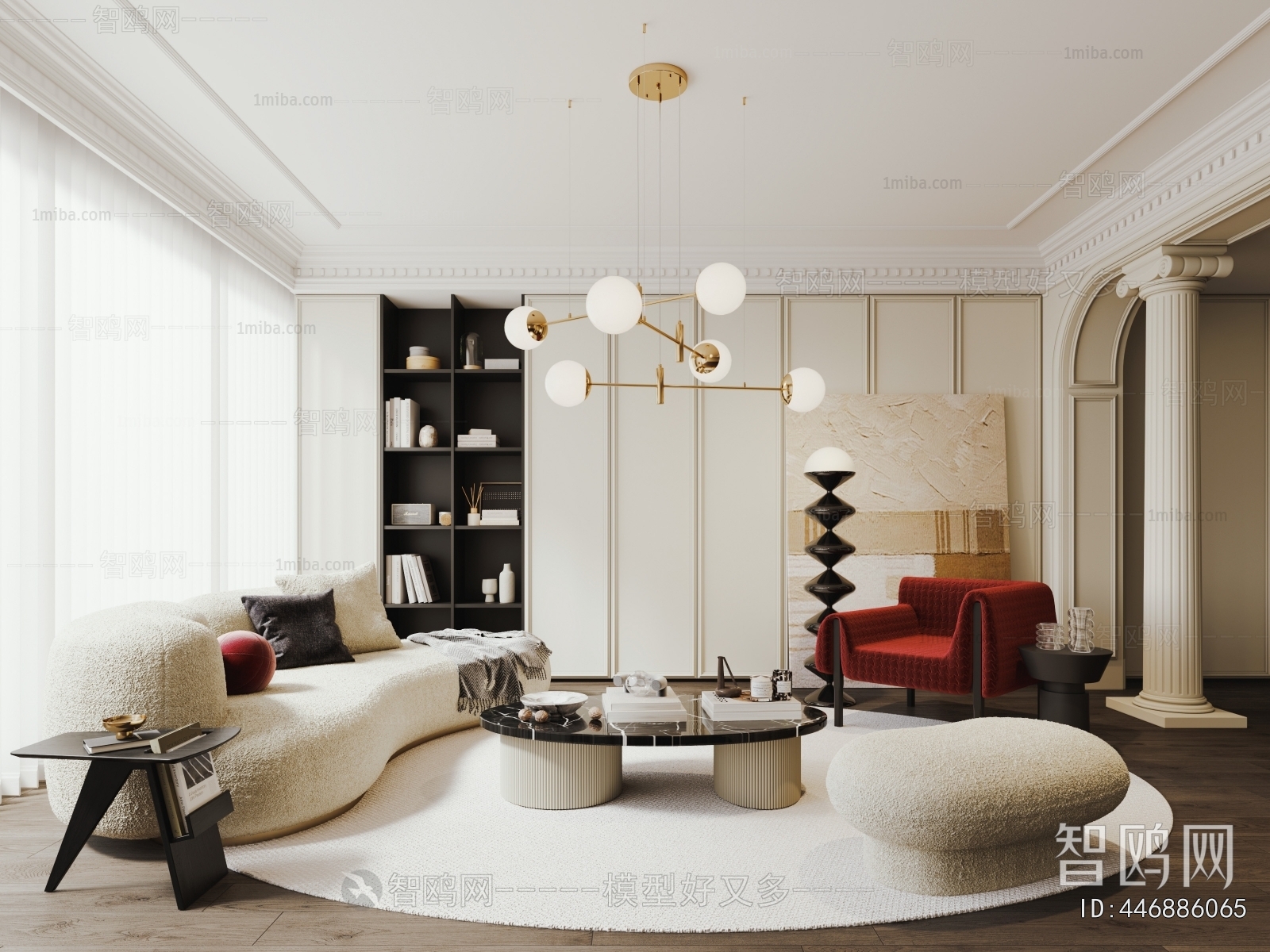 French Style A Living Room