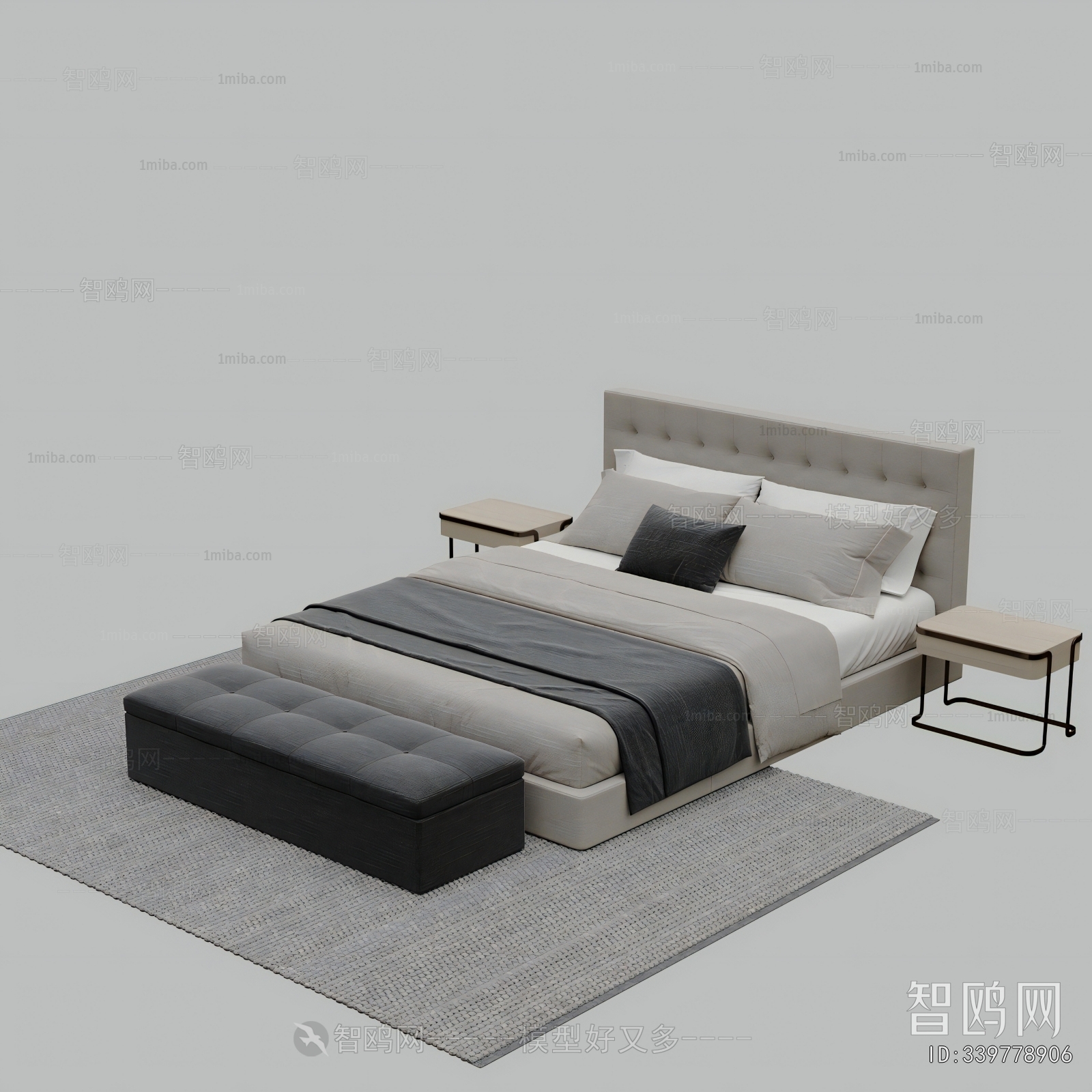 Modern Double Bed