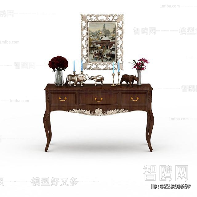 European Style Entrance Cabinet