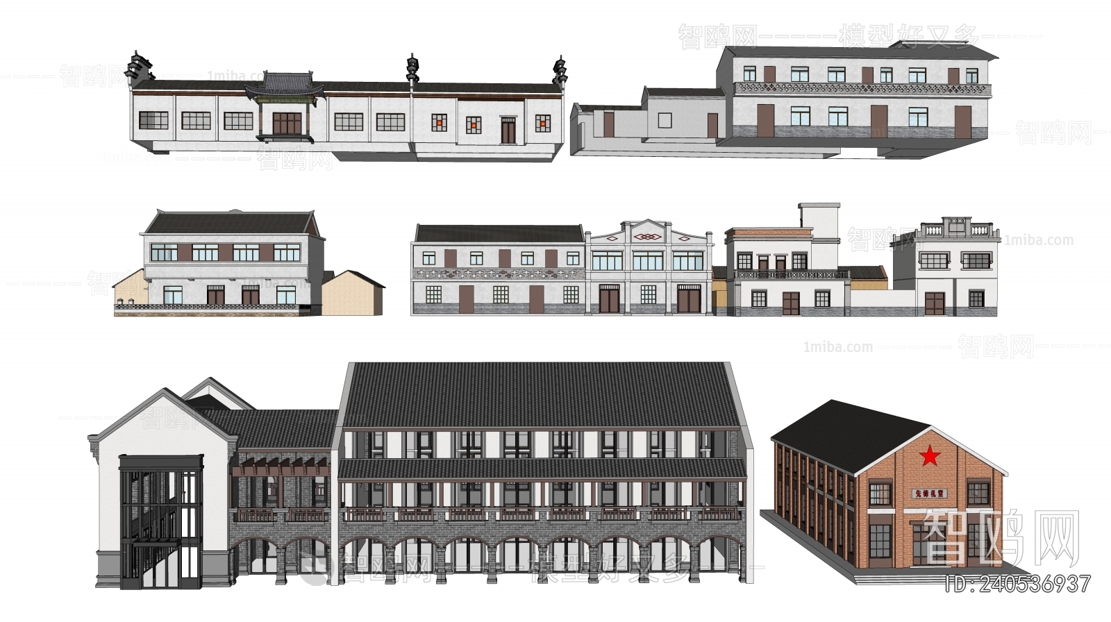 New Chinese Style Residential Building