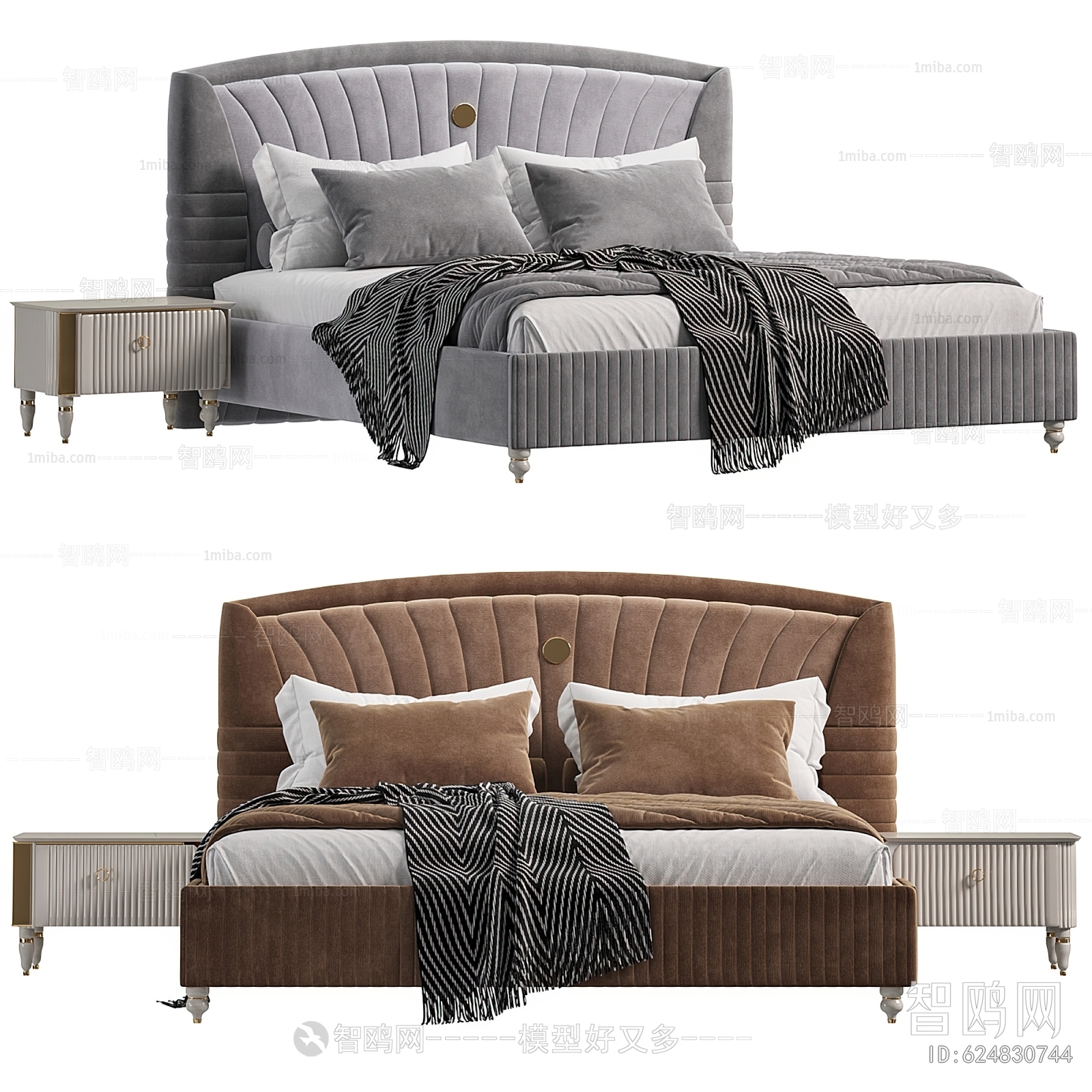 Modern Double Bed