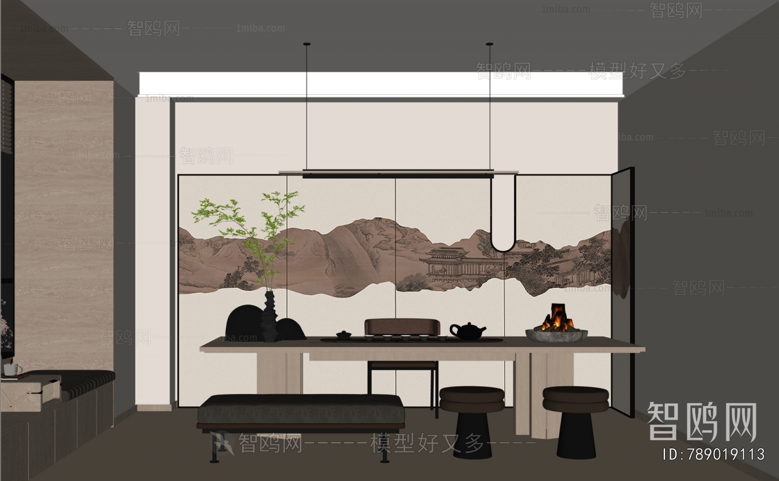 New Chinese Style Tea House