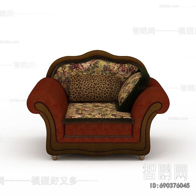 European Style Single Sofa